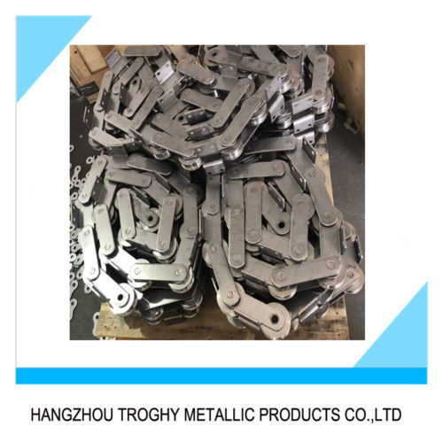 Stainless steel double pitch chain